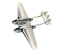 Sharplace Modèle d'avion moulé sous Pression 1/144, Collection de passionnés, décoration d'intérieur, Avion en métal, hydravion pour Chambre, Bar,