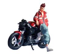 Sharplace Modèle de 1:64 avec figurine miniature en résine, figurine de bureau à l'échelle 1/64, accessoire de scène de pour diorama à domicile, GarÇon