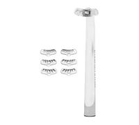 Sharplace Modèle de cils bricolage paresseux aides à cils Assistant de fard à paupières réutilisable tampon de cils multifonctionnel tampons de cils, Clair