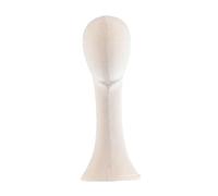 Sharplace Modèle de tête mannequin, porte-tête de manne, Cou Long Beige