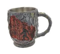 Sharplace Mug d'Halloween avec anse, cadeau polyvalent, tasse à café d'Halloween, texture d'arbre 3D pour la maison, les fêtes, Monstre