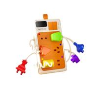 Sharplace Multiprise sensorielle, jouet cadeau pour l'éveil des enfants de plus de 6 mois, favorisant la coordination œil-main, Mise à Niveau