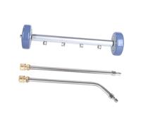 Sharplace Nettoyeur haute pression pour châssis de voiture, balai à eau pour le lavage des dessous de caisse, accessoire pour le nettoyage des trottoirs et des