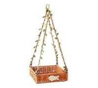 Sharplace Nichoir décoratif et Universel à Suspendre, idéal pour la Reproduction des perroquets, inséparables et Conures. Accessoires pour Animaux de Compagnie, CarrÉ