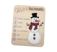 Sharplace Noël en bois, jeu société, activité d'éveil, cadeau fête, décoration, portable, jouet éducatif pour les