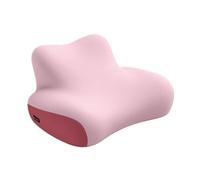 Sharplace Oreiller de soutien de dossier de lit, support de cou, maman, femmes, multi-usages, maison, salon, ergonomique, élégant, confortable, oreiller de, Rose