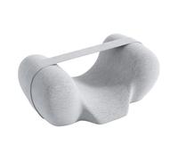 Sharplace Oreiller Ergonomique Premium pour Dormir sur Le Dos, Soutien de la Nuque, Oreiller de beauté Pratique et Anti-Rides pour lit, Fauteuil, canapé et, Ceinture Gris Clair 250 Cm