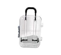 Sharplace Organisateur de Bijoux Souvenir Compact Conteneur Enfants Coffre au Vanité Boîte à Bijoux Boîte pour Femme, Fille, Girfriend Gift, Noir