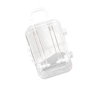 Sharplace Organisateur de Bijoux Souvenir Compact Conteneur Enfants Coffre au Vanité Boîte à Bijoux Boîte pour Femme, Fille, Girfriend Gift, Blanche