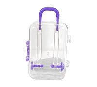Sharplace Organisateur de Bijoux Souvenir Compact Conteneur Enfants Coffre au Vanité Boîte à Bijoux Boîte pour Femme, Fille, Girfriend Gift, Violet