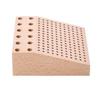 Sharplace Organisateur d'embouts de tournevis, porte-embouts compact et peu encombrant, 166 emplacements, présentoir en bois réutilisable et robuste.