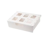 Sharplace Organiseur de tiroir coulissant sous le bureau, plateau coulissant sous la table, support de cuisine, rangement pour stylos, ciseaux, placard, espace, Sans Petite Boîte