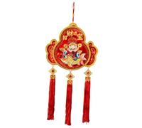 Sharplace Ornement électronique du Nouvel an Chinois représentant Le Dieu de, Classique, à Suspendre à la Porte d'entrée, au Porche ou au, Forme de Courge