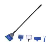 Sharplace Outil de Nettoyage d'aquarium Brosse de Nettoyage de Verre de Remplacement Kits de Nettoyage légers réutilisables Ensemble de Nettoyage de réservoir