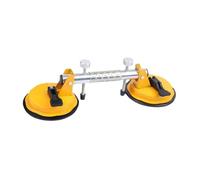 Sharplace Outil de pose de joints de sans soudure avec ventouses à vide, outil pratique d'installation de comptoir pour le nivellement de dalles de, Jaune