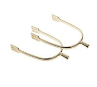Sharplace Paire Éperons Équitation Botte Équipement Support Accessoire Sport Durable, Doré, comme décrit