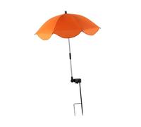 Sharplace Parapluie de pour plantes extérieures, couverture du jardin, protection solaire, angles réglables ombre de parapluie de jardin pour plante, Orange