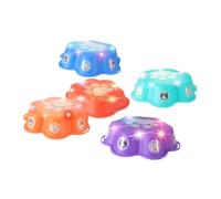 Sharplace Parcours D'obstacles avec Pierres de Gué : Activités Créatives, Jeu de Société Coloré, Jeu D'apprentissage pour Enfants, 5 pièces