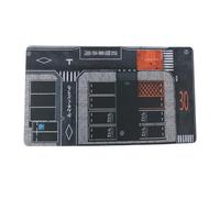 Sharplace Parking pour enfants, échelle 1/64, toile de fond pour photographie, affichage de scène de véhicule, garage, jouet, Style D