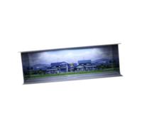 Sharplace Paysage 1/64 modèle voiture vitrine décor de bureau Protection voiture Garage vitrine Simulation Parking pour voiture de sport, Style B