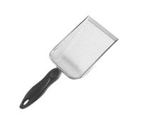 Sharplace Pelle à litière pour Chat, Outil de Nettoyage, Pelle à crottes pour Animaux de Compagnie, à litière pour Animaux de Compagnie, Tamis à Sable, pour, Poignée Noire en Maille 8