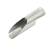 Sharplace Pelle à Main en Acier Inoxydable, Polyvalente et résistante à la Rouille, Ronde, pour Le Jardin, idéale pour Transporter la Terre, Les Grains de Riz, 23cmx6cm