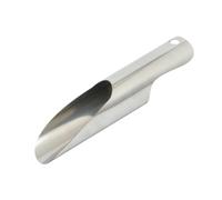Sharplace Pelle à Main en Acier Inoxydable, Polyvalente et résistante à la Rouille, Ronde, pour Le Jardin, idéale pour Transporter la Terre, Les Grains de Riz, 23cmx5cm