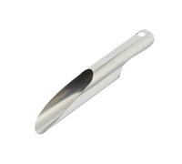 Sharplace Pelle à Main en Acier Inoxydable, Polyvalente et résistante à la Rouille, Ronde, pour Le Jardin, idéale pour Transporter la Terre, Les Grains de Riz, 23cmx4cm