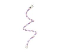 Sharplace Perch de Corde Pliable en Coton, Jouet de Cage Amazon Perroquet, échelles de Cage Accessoires pour Section de Poteau, macawmedium, Oiseaux, 80cm