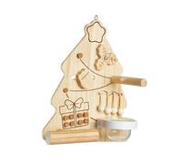 Sharplace Perchoir pour Perroquet, Jouet à Mordre pour Oiseaux, Bois avec Bouchon en liège, Jouet pour perruches, aras, perruches