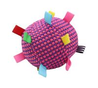 Sharplace Pet en Peluche Puppy Dentition Mousse, Rose Rouge