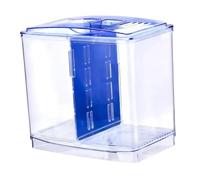 Sharplace Petit Aquarium bêta avec Une boîte de diviseur Boîte de Table de Table de Table de Table de pêche à Poisson Panier de Poisson Aquarium pour Le Salon