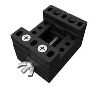 Sharplace Petit étau d'établi, mini étau de perceuse à colonne, portable et réutilisable, réglable de 0 à 4 cm, pour montres, produits électroniques