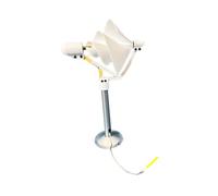 Sharplace Petite éolienne, générateur permanent, modèle 10 W, kits de modèles éducatifs à faire soi-même, cadeaux, petit projet de construction, axe vertical