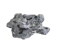 Sharplace Pierre Artificielle Décorative pour Aménagement Paysager, Accessoire de Décoration de Jardin Gris, 31x11x21cm