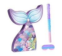 Sharplace Pinata sirène, décoration décorative, organisateur, cadeau de fête, fournitures de fête d'anniversaire pour carnaval, célébration d'été,