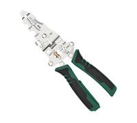 Sharplace Pince à dénuder et à sertir, portable, multifonction, ergonomique, prise confortable, outil de câblage manuel pliable professionnel, coupe-câble