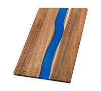 Sharplace Planche à fromage planche à découper en bois plateau de service planche à Pizza de cuisine, planche à découper en résine pour apéritifs Tapas Dessert