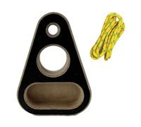 Sharplace Planche d'escalade pour renforcer Les Mains, Les Poignets et Les Avant-Bras avec Corde Suspendue, entraînement Portable en intérieur, tractions,