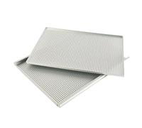 Sharplace Plaque à Pâtisserie, Plaque de Cuisson au four en Aluminium, Plaque Perforé Antiadhésif Feuilletée pour Mille-feuilles, Gâteau, Pâtisserie, 30x40 cm