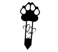 Sharplace Plaque commémorative pour Chien, en Acier au Carbone résistant et imperméable, Facile à Installer. Décoration idéale comme Cadeau en mémoire d'un