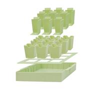 Sharplace Plateau de démarrage pour Plantes, kit de Germination, Mini propagateur, Plateau de Germination épais et réutilisable pour la Croissance et Le