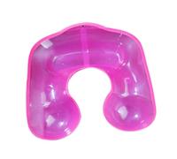 Sharplace Plateau de permanente pour le cou et les épaules, réutilisable, outil de coiffure professionnel polyvalent et pratique, Rose