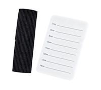 Sharplace Plateau porte-extensions de cils, pratique et robuste, avec dragonne ajustable, Blanc 7 à 14 Mm