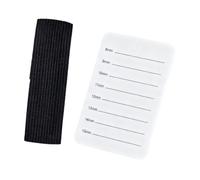 Sharplace Plateau porte-extensions de cils, pratique et robuste, avec dragonne ajustable, Blanc 8 à 15 Mm