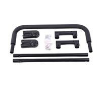 Sharplace Poignée de Chariot de Camping réglable, poignée de poussée de Chariot Portable, Installation Facile, Accessoires de de Jardin, pièce de Rechange