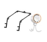 Sharplace Poignée de Poussée pour Chariot Pliable avec Fixation pour Poignée de Chariot