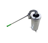 Sharplace Pompe à Eau de puits manuels, Base soudée Triangulaire, Aspiration à manivelle à Main Facile à Installer, Pompe à Main en Profondeur pour Les Jardins