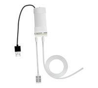 Sharplace Pompe à eau électrique auto-amorçante USB DC5V, portable et facile à utiliser, pour perceuses à eau, rainureuses et arrosage de jardin, avec Filtre Métallique