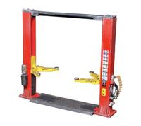 Sharplace Pont élévateur pour voitures à l'échelle 1:64, hauteur et angle réglables, accessoires de diorama pour la maintenance des véhicules, pour les, Rouge